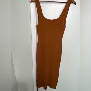 H&M Ribbed, knit midi dress